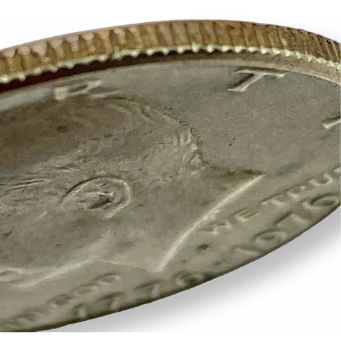 Moneda Medio Dólar 1976 Jhon F Kennedy U.s.a. Encapsulada (Usado)