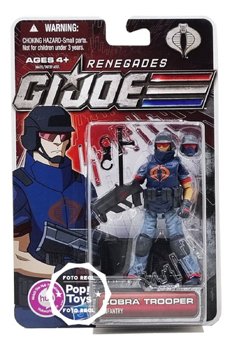 Hasbro - G.i.joe - 30th Aniversary Renegades - Cobra Trooper