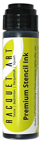 Racquet Art Premium Racquet Stencil Ink (black)