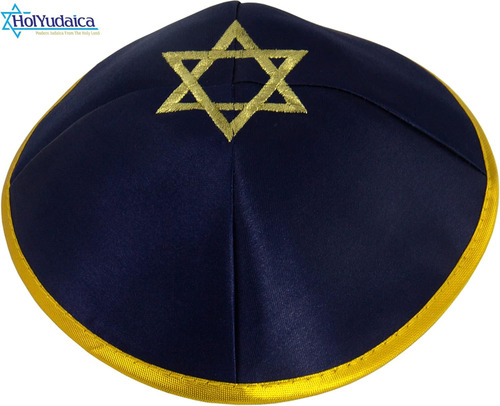 Kippa Judaicas Holyudaica, Estrella De David, 20 Cm, Conj...