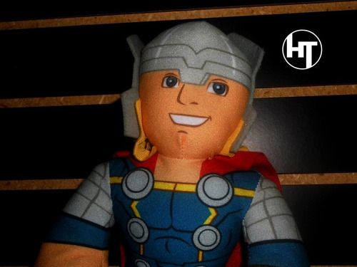 Imagen 3 de 5 de Marvel Comics, , Thor, Peluche, Original, Nuevo, 12 Pulgada