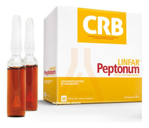 Linfar Peptonum Crb Cerebro En Ampollas - Organo Especificas