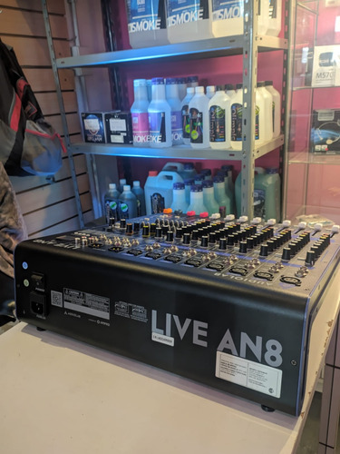 Audiolab Live An8 Mesa Consola Sonido Pro Mixer Efectos Eq