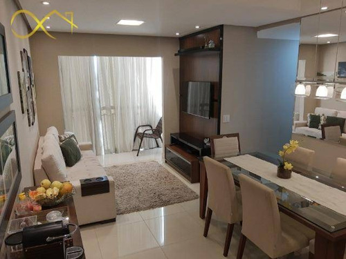 Apartamento Com 3 Dormitórios À Venda, 69 M² Por Première Morumbi - Paulínia/sp - Ap0963
