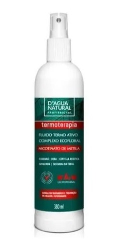 Fluido Térmico Termo Ativo D'agua Natural - 380ml