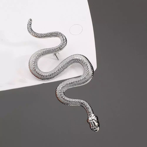 Imagen 2 de 3 de Broche Prendedor Serpiente Unisex