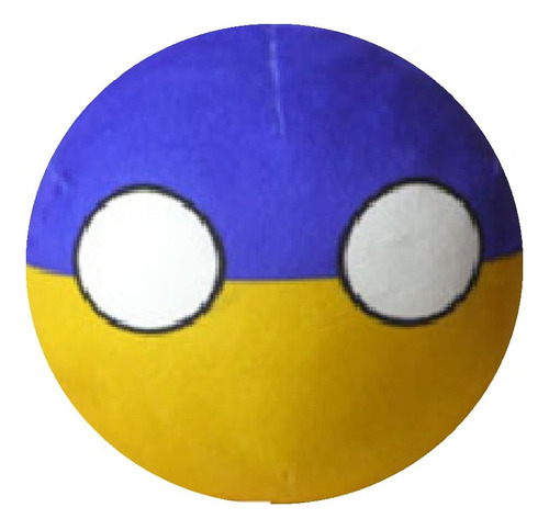 Peluche Ucraniabolita Mexicobolita Polandball 20 Cm