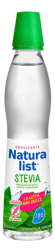 Endulzante Natura List  Stevia Liquida 180ml 