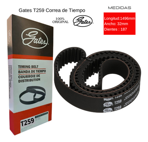 Correa De Tiempo Mitsubishi Montero Sport 3.0 2000