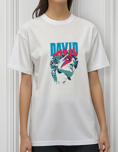 Remera David Bowie - Aesthetic Tumblr