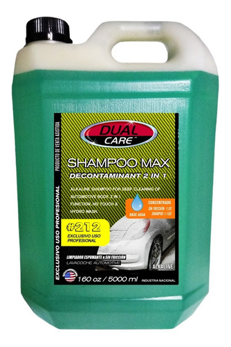 Imagen 1 de 9 de Shampoo 5 L 2en1 No Touch Y Descontaminante Detailing