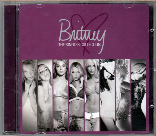 Cd Britney  ' The Singles Collection '   'original'