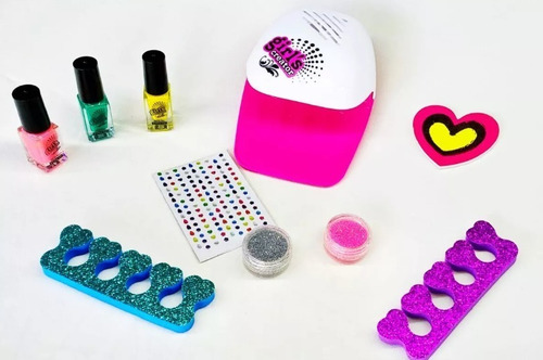 Secador Unas Nail Glam Salon Con Esmaltes Jugete Ninas Mercado Libre