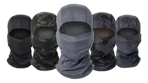 Balaclava 5 Pack Full - Pasamontañas Militar Táctico Bandana Color Espartano 10