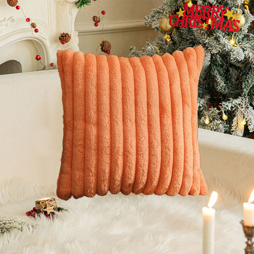 Funda De Almohada M Con Borde Navideño Al Por Mayor, Color L