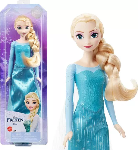 Boneca Princesa Elsa 50 cm - Frozen Disney Baby brink