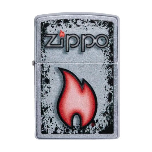 Encendedor Zippo Original Flame Desing 49576 Made In Usa