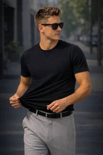 Camiseta Basica Modal Masculina Algodão Malha Peruana