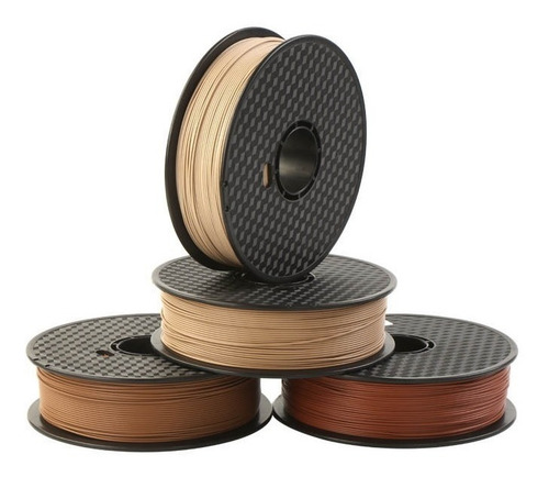 Filamento Pla+ - Makora3d - Madera 4 Tipos - Wood