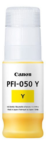 Tinta Canon Pfi-050y Amarilla Para Imageprograf Tc-20 | 70ml