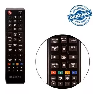 Controle Remoto Para Samsung Tv Un55ju6000g Un50j5300ag