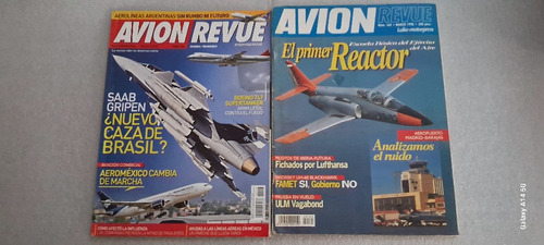 Avion Revue. Lote De 10 Revistas. Se Vende Lote Completo. 