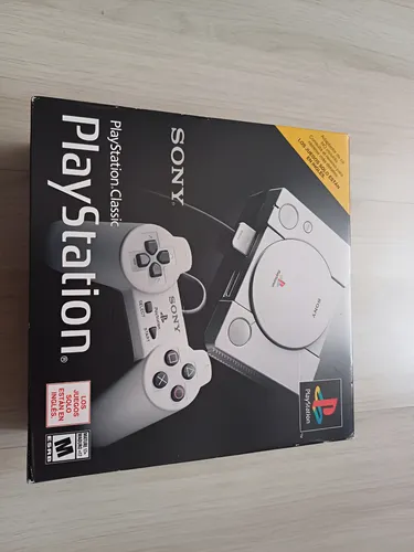 Sony Playstation Classic Destravado, Na Caixa, Lotado De Jogos