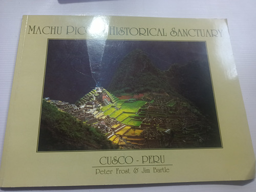 Libro Machu Picchu Historical Sanctuary Cusco Perú 