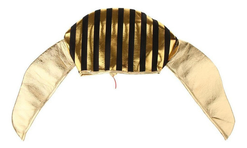 Egipto Egipcio Faraón Rey Sombrero Rayado Serpiente Celada
