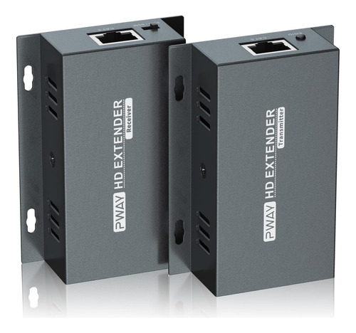 Pwaytek Hdmi Extender Hdmi Over Ethernet 1080p, Adaptador A