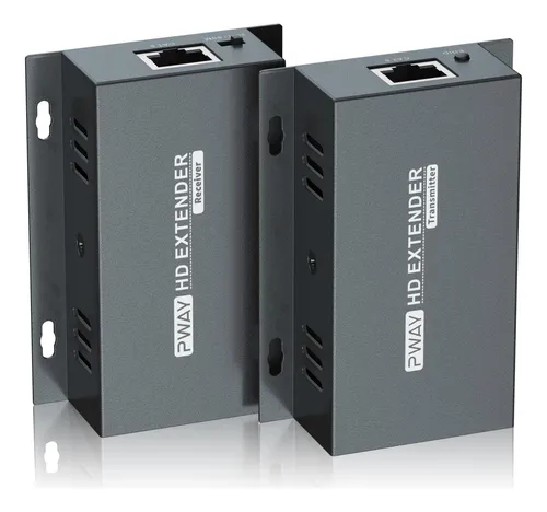 Pwaytek Hdmi Extender Hdmi Over Ethernet 1080p, Adaptador A