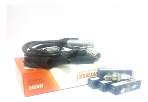 Kit Juego Cable +4 Bujias  Vw Saveiro Gol 1.6 1.8 95/14