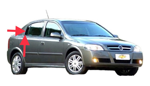 Vidrio Astra Aleta Trasera Derecha 2001 Al 2006 Sedan Nuevo