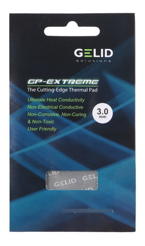 Pad Térmico Gelid Gp-extreme Tp-gp01-e 12w 80 X 40 X 3,0 Mm 