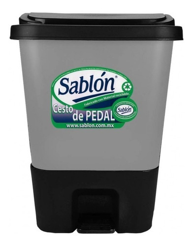 Bote De Basura Con Pedal Y Tapa Para Inorgánicos