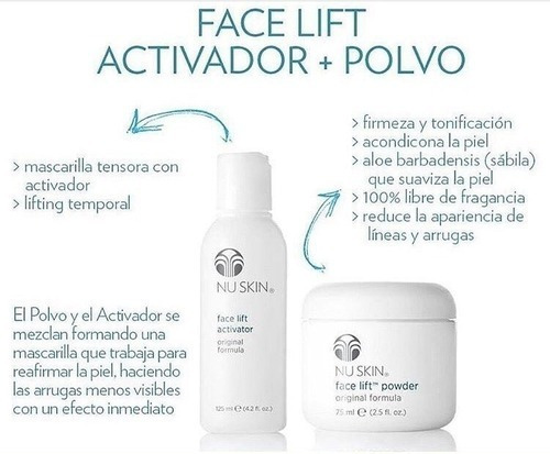 Imagen 5 de 5 de Nuskin Napca Mist + Face Lift Activator Nu Skin Facial Spa