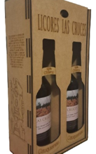 Pack Regalo 2 Botellas Destilado Macerado Higos Arándano 