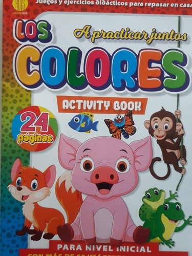 Revista Los Colores- Activity Book Con 24 Páginas