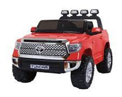 Camioneta Bateria Toyota Tundra Rojo  12v  Biemme 7024-r