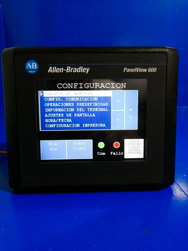 Allen-bradley 2711-t6c8l1 Panelview 600 Panel View 600 Ser.b