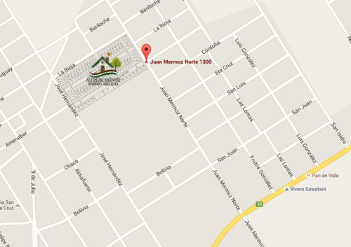 Imagen 11 de 12 de Oportunidad!! Lote En Venta Loteo Altos De Mermoz
