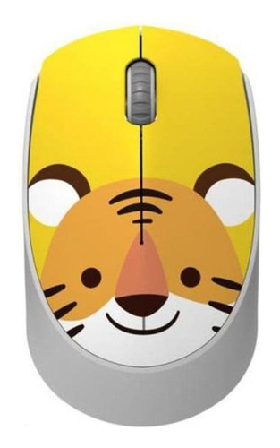 Mouse Inalámbrico León - Diseño Infantil