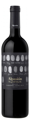 Vino Cabernet franc Alpasion Gran 2021 750 ml