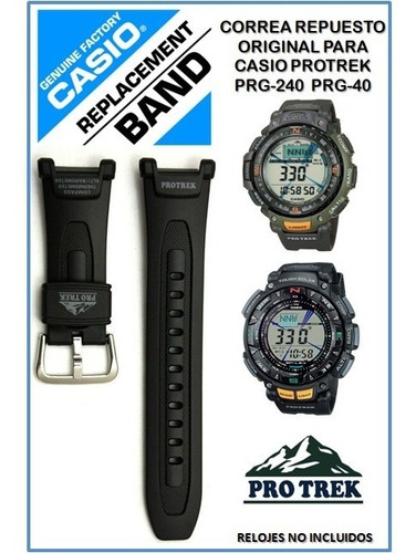 Correa Casio Protrek Prg-40 Prg-240 Original Y Nueva 