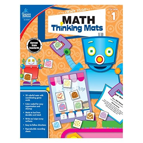 Math Thinking Mats, Grade 1 (ready To Go)