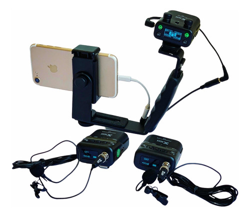 Kit Inalambrico Lavalier Celular Camaras Dslr