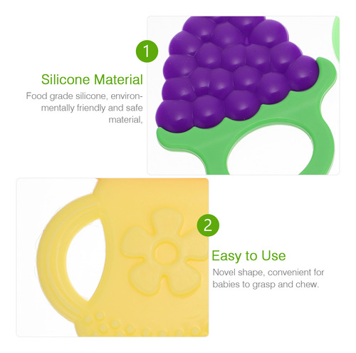 Juguetes Masticables De Silicona Con Forma De Mordedor De Si