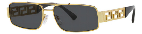 Gafas De Sol Ray-ban Aviator L Metal Ve2257 Unisex Color Dorado