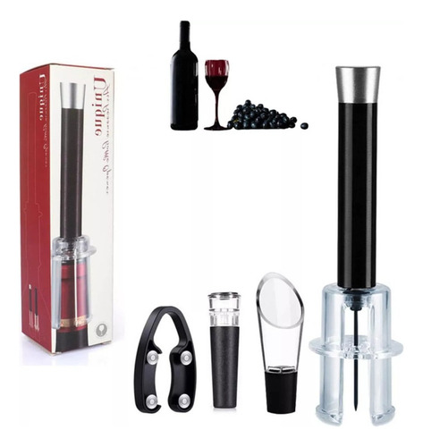 Abridor De Botellas, Juego Para Abrir Vino Tinto