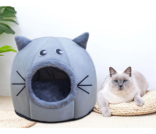 Fweaad Nido De Cueva Para Gatos Semicerrado Cama Para